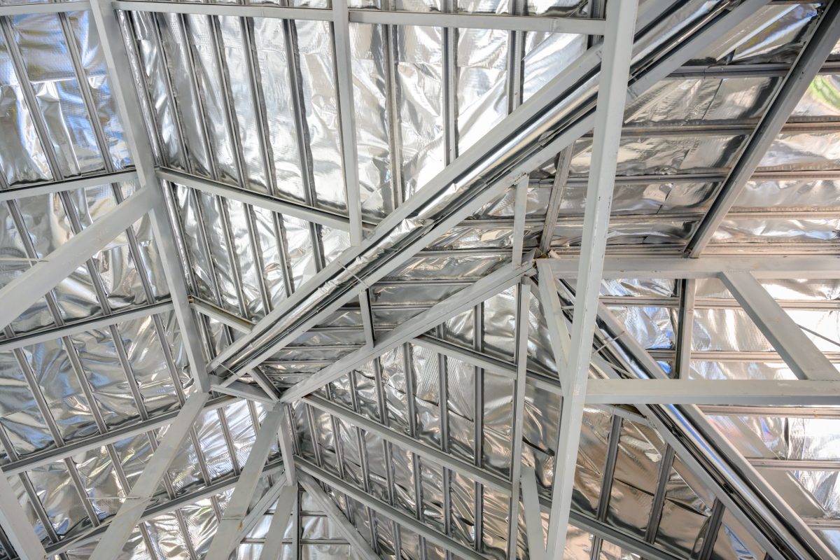 Picture,Of,Steel,Roof,Structure,Inside,The,House,With,A